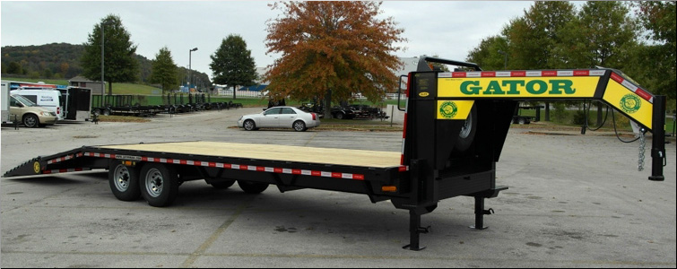Gooseneck flat bed trailer for sale14k  Wyandot County, Ohio